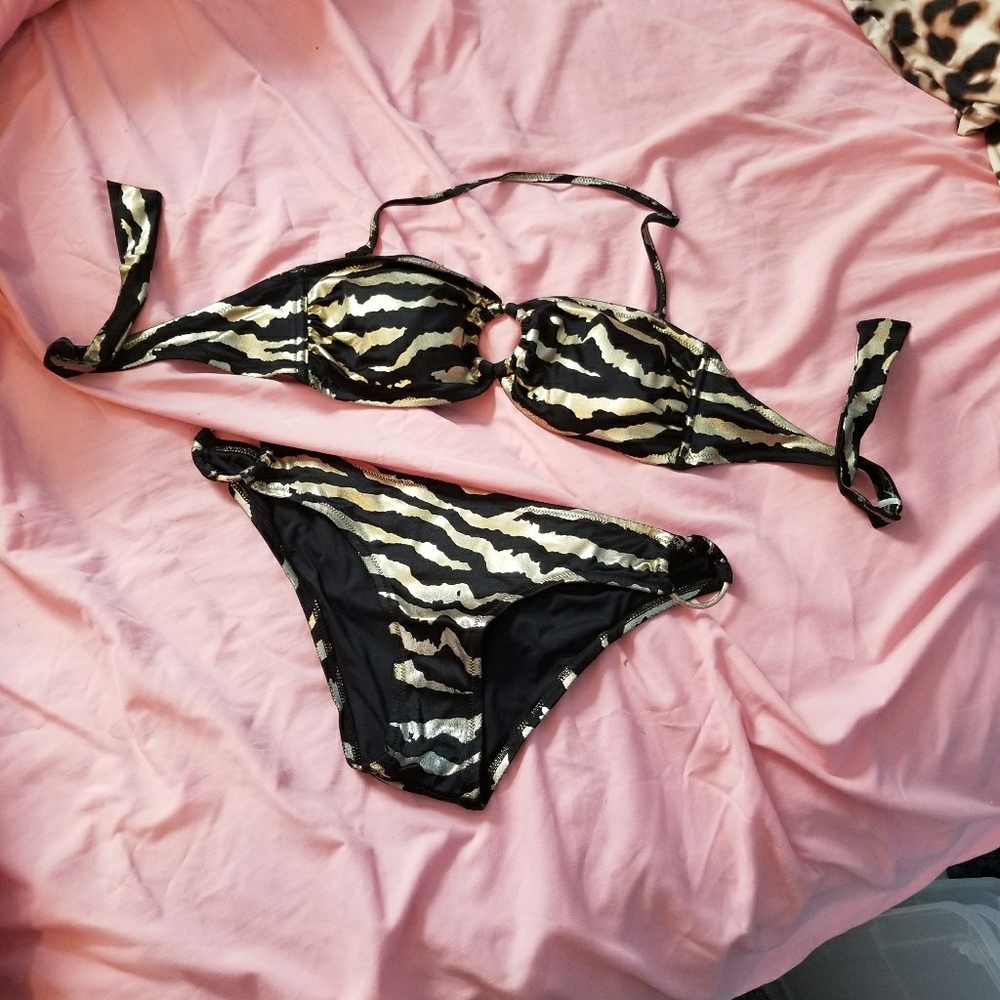 VS Pink Zebra Bikini